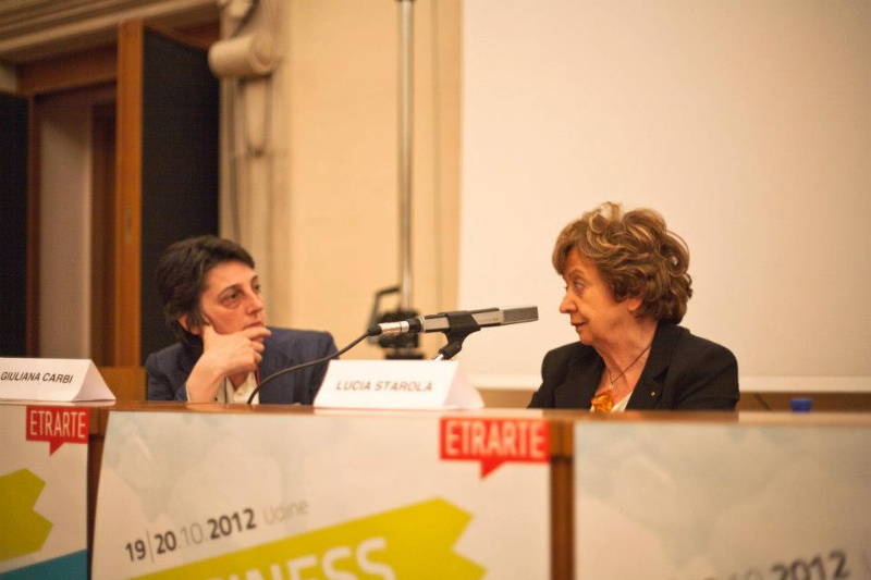 Terza sessione: Impresa-cultura Italia, strumenti di crescita competitiva e sistemica - Lucia Starola.