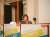 Prima Sessione: produrre cultura, dalla teoria ai fatti. Istantanee da un settore chiave nella ripresa economica nazionale - La moderatrice Cristina Bonadei.